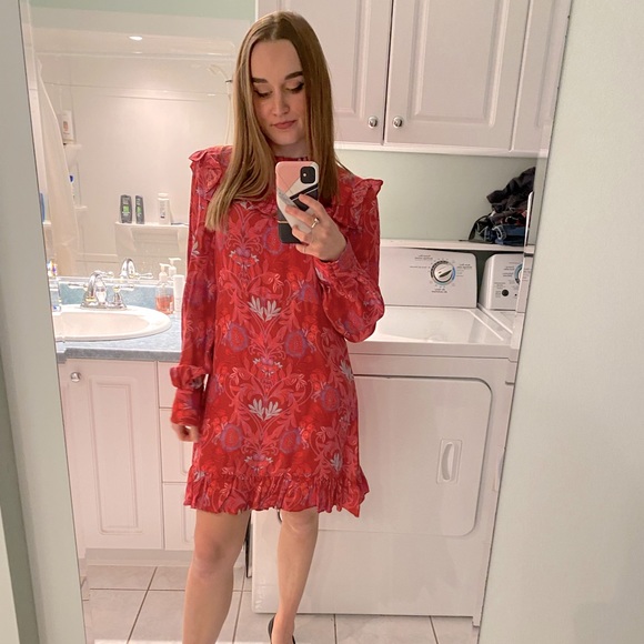 Beautiful Pink Zara Dress NWT - Picture 2 of 3